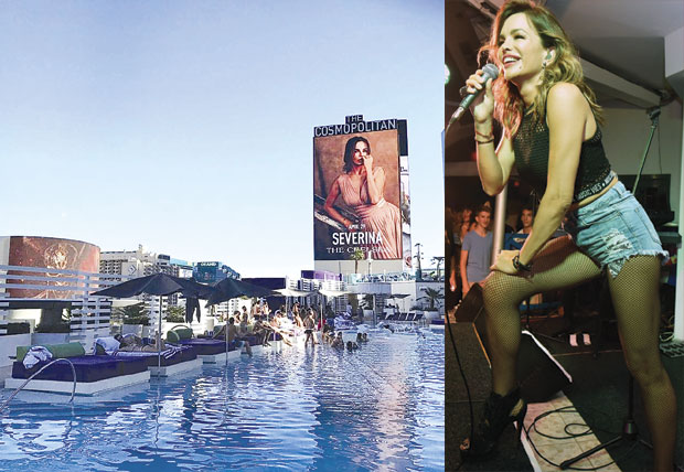 Северина осванула на билборду у граду греха